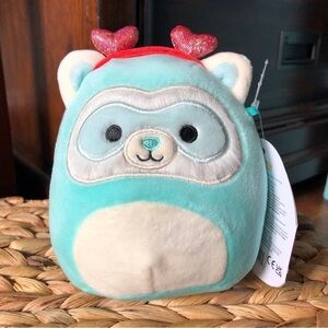 Squishmallows Anneli the Ferret Valentine’s Day, First to print, 5”